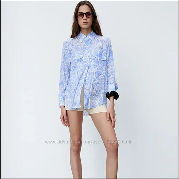 Нежная рубашка, блуза zara 