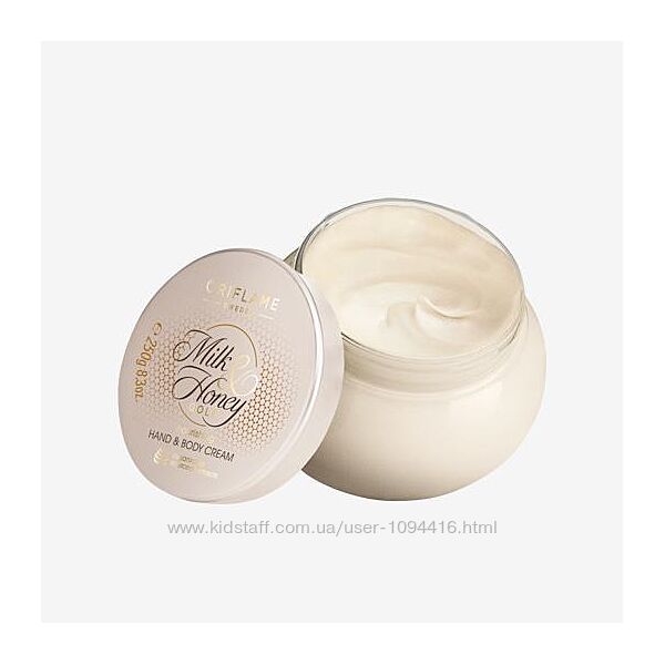 Живильний крем для рук і тіла Milk & Honey Gold