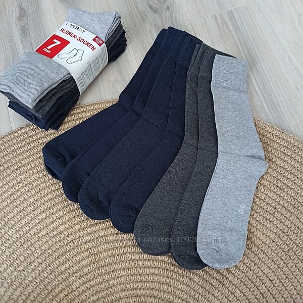 Шкарпетки чоловічі livergy 7 пар 39-42, 43-46