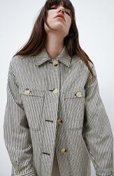 Куртка-рубашка оверсайз Zara  размер S  и  L оригинал