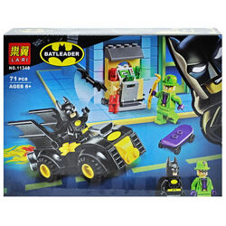 Конструктор Batman  Бэтмен и ограбление Загадочника. Super Heroes 