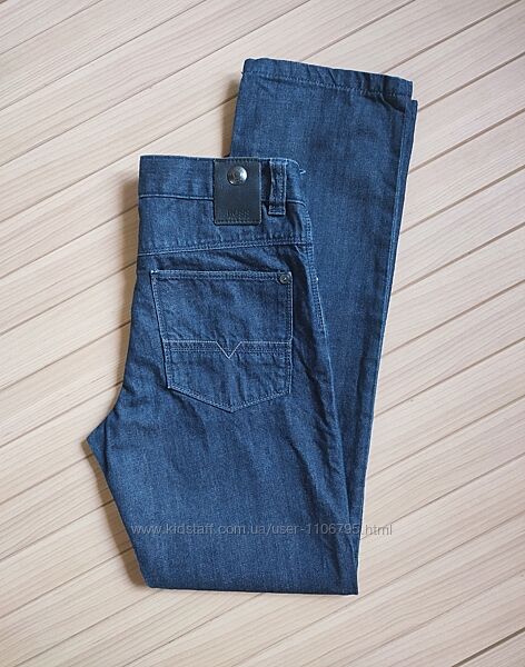 джинсы джинсовые штаны hugo boss / размер xs - 12лет .