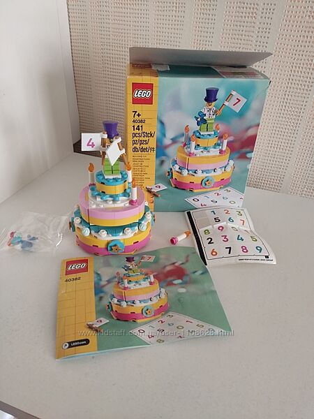 LEGO Seasonal Набор ко дню рождения 40382