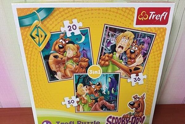 Пазл trefl Скуби Ду Scooby Doo 3в 1