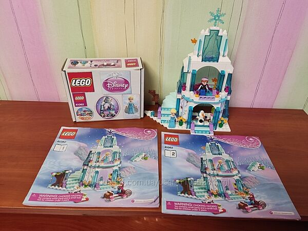 Lego Крижаний замок Ледяной дворец Ельзи, Анна Олаф 41062