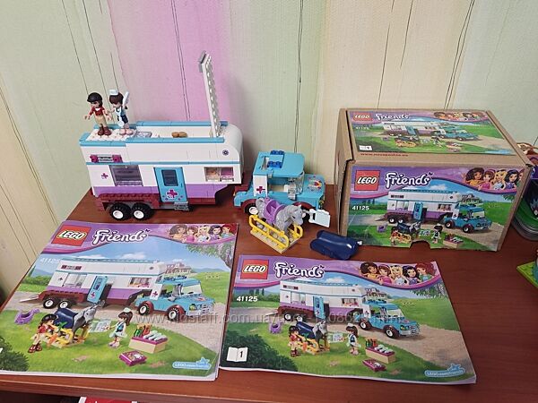 LEGO Friends Ветеринарный трейлер для лошадей 41125