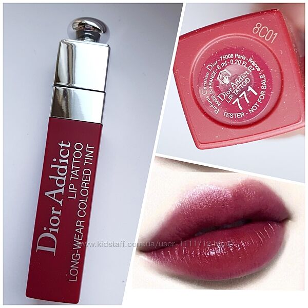 Dior Addict Lip Tattoo Long-Wear Colored Tint - стойкий тинт для губ