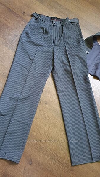 Костюм двойка брюки, жилетка 128-134 см
