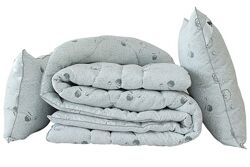 Одеяло эко-пух, отдельно или с подушками, 1,5сп, 2сп, евро Eco-cotton