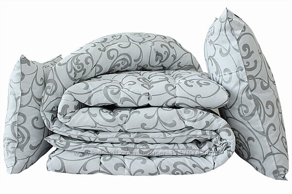 Одеяло, эко-пух,  можно с подушками, 1,5сп, 2сп, евро, Eco-1, TAG tekstil