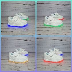 26-31р LED кросівки унісекс, 11 режимів Bessky BY3892-4B
