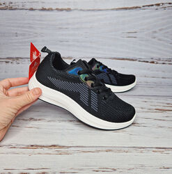 36-41р Текстильні кросівки для дівчат Apawwa Z319 black