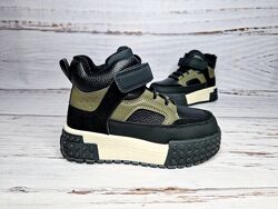 32-37р Демісезонні черевики хайтопи на флісі унісекс Jong-Golf C30954-30