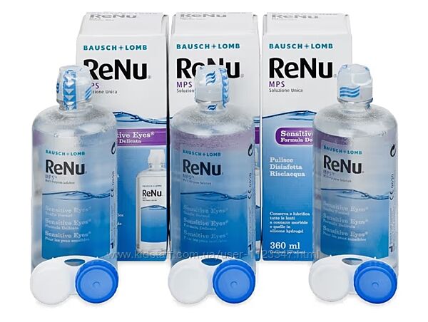 Розчин ReNu MPS Sensitive Eyes  360 ml