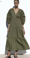 Сукня з вишивкою Zara р. S/36/8.