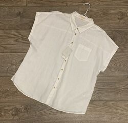 Сорочка/блуза лляна F&F р. 22/5XL/50