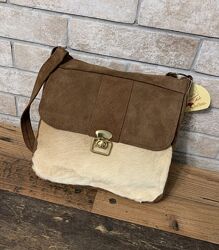Замшева сумка kangaroo hide