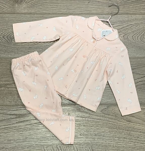 Байкова піжама Little nutmeg на вік 9-12 міс/80 см