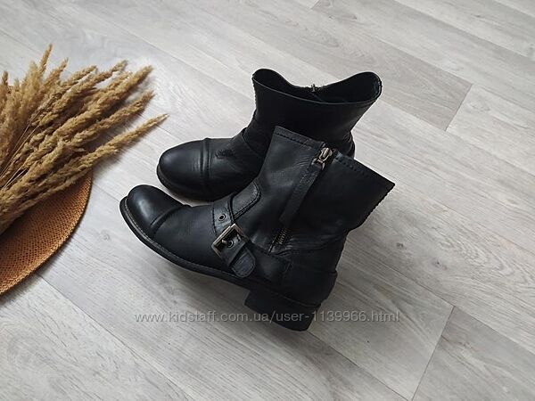 Ботинки сапоги натуральная кожа демисезон vero cuoio