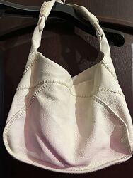 Белая кожаная сумка radley