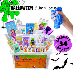 Набор Сделай слайм Halloween slime box 34 предмета