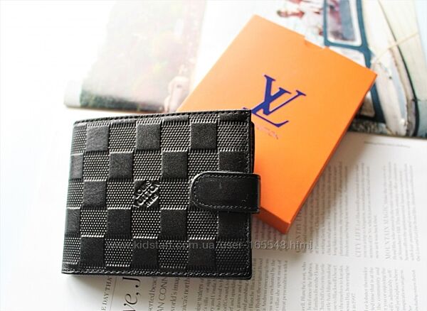Модный кожаный кошелек Louis Vuitton