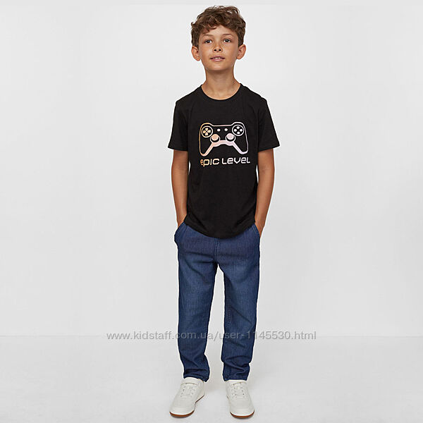 Комплект H&M джинсы и футболка для подростка