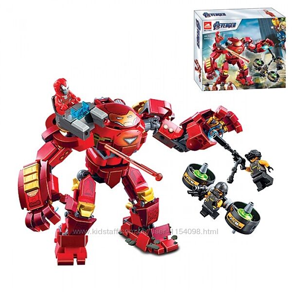 Конструктор 11563 Super Heroes Супергерои Халкбастер против агента А. И. М. 4