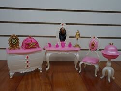 Кукольная мебель Глория Gloria 1208 комната отдыха Принцесы , будуар