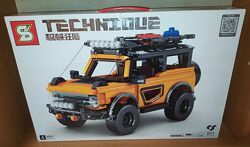 Конструктор 8502 Джип Ford Bronco Форд Бронко Сафарі інерція відчиняються