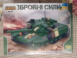 Конструктор КВ 004 Основний бойовий Танк Т-64БМ Булат ЗСУ 502 деталей