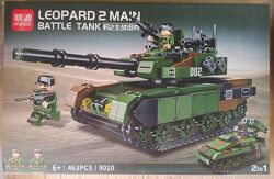 Конструктор 9010 Бойовий Танк Леопард 2 варіанти складання 463 деталі