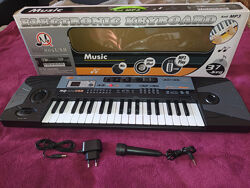Піаніно, синтезатор MQ 805 USB 37 клавіш, mp3, usb, мікрофон, мережа
