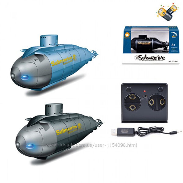Підводний човен Бездротовий Міні RC 777 586 Міні човен із дистанційним керу