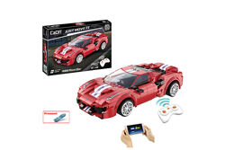 Конструктор на Радіокерованні 51072 Суперкар Ferrari Феррарі 488 306 детале