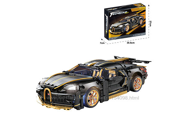 Конструктор J2020 Спортивний автомобіль Суперкар Бугатти Bugatti Divo 1368 