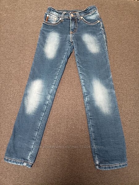 Утеплені джинси для дівчинки 122-128