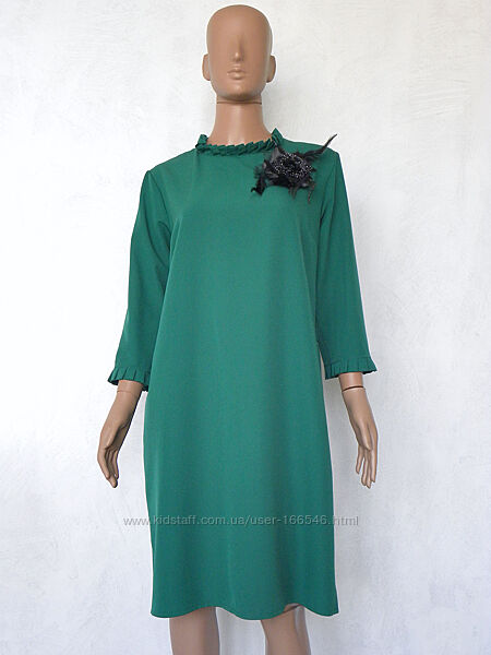 Нарядне плаття зеленого кольору 48 розмір 42 євророзмір.