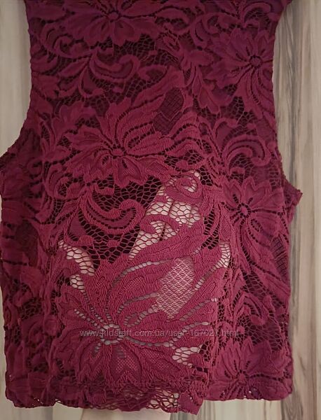 Шикарний топ кольору марсала