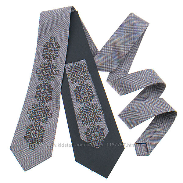 Класична краватка з вишивкою 915