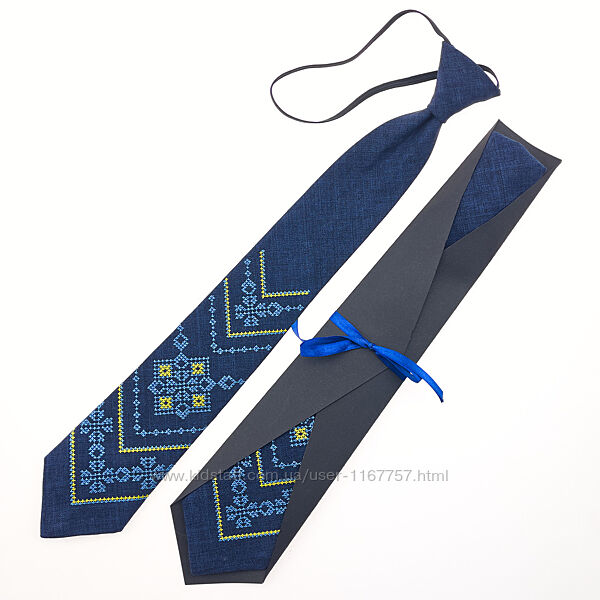 Підліткова вишита краватка 965