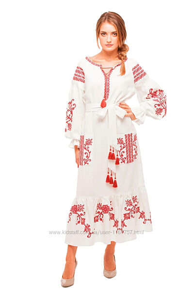 Сукня вишита Вишневий сад