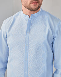 Вишиванка чоловіча Іній хрестик