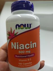 Ніацин вітамін В3, нікотинова кислота Niacin