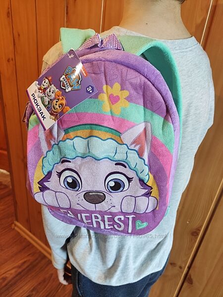 Детский рюкзак принцессы Дисней  Щенячий патруль Скай Эверест Маршал Чейз 