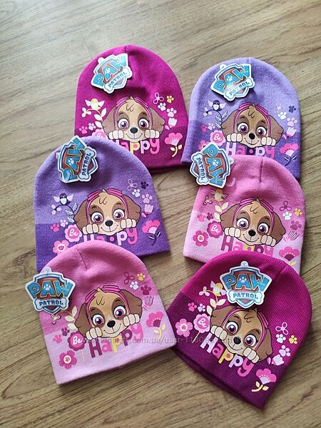 Дитячий теплий берет Скай Ельза Минни Хелоу Кітті Hello Kitty Disney.52, 54