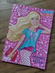 Детская раскраска activity book куклы Barbie барби  Disney USA 