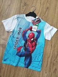 Детская футболка Спайдермен Человек паук Дисней Тачки Маквин Щенячий патрул