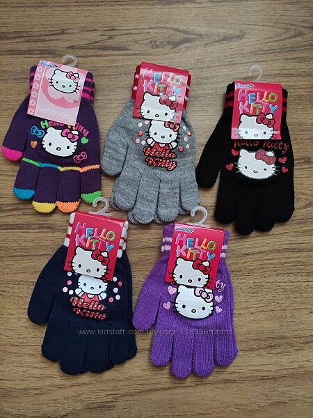 Дитячі рукавички, перчатки Хелоу Кітті, hello kitty р.4/8 Disney