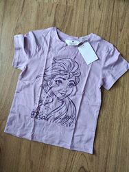 Детская футболка для девочки frozen Elsa Холодное сердце Эльза р.92,1/2 H&M